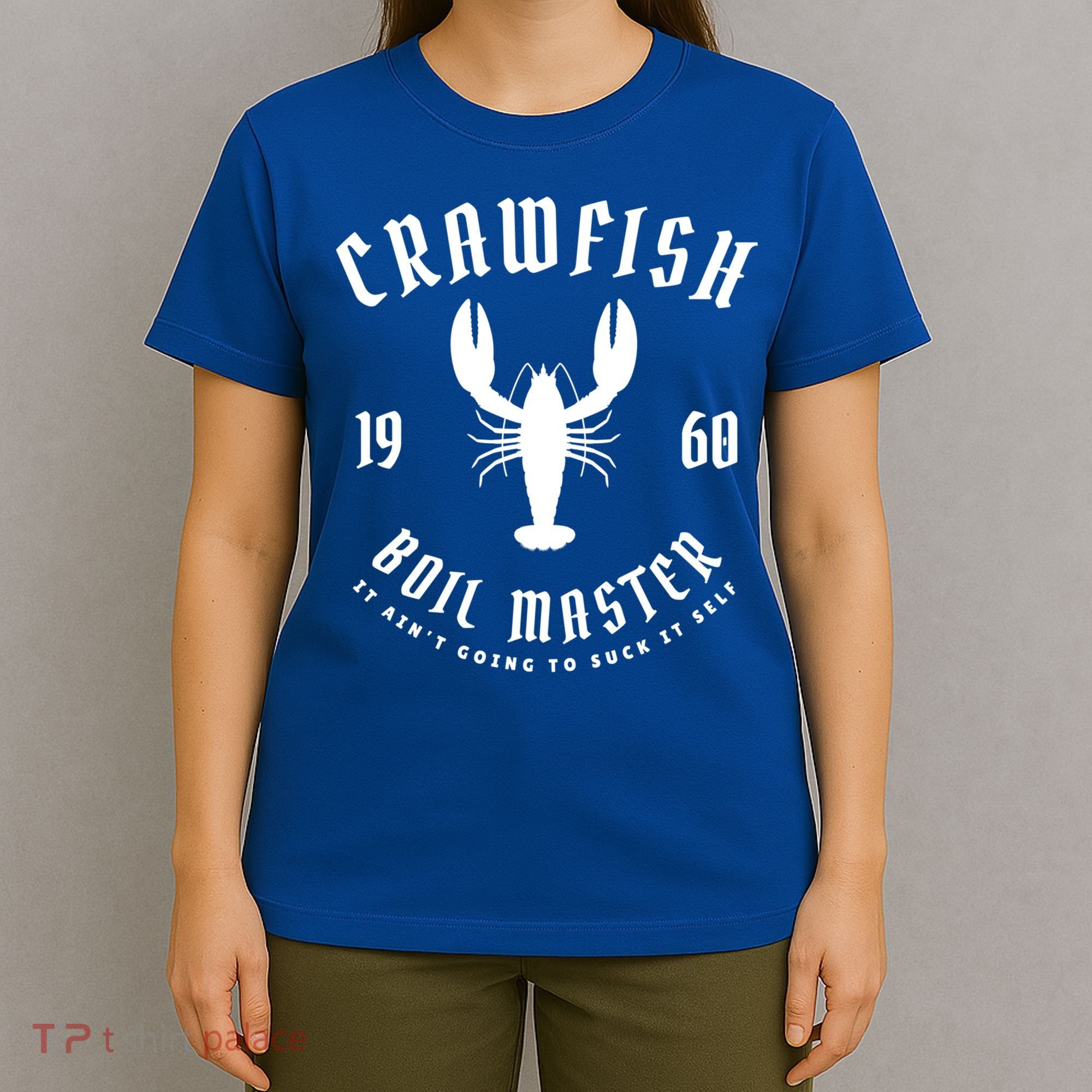 Crawfish Boil Master Cajun Seafood Festival Retro Cooking Gift T-Shirt
