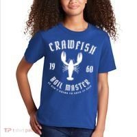 Crawfish Boil Master Cajun Seafood Festival Retro Cooking Gift Kids T-Shirt thumb 2