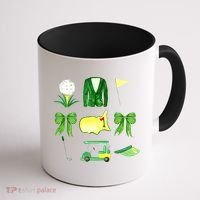 Coquette Bow Masters Golf Tournament Golfing Coffee Mug thumb 1