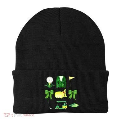 Coquette Bow Masters Golf Tournament Golfing Beanie