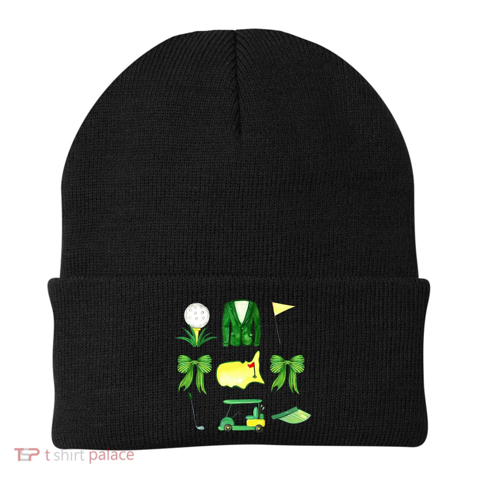 Coquette Bow Masters Golf Tournament Golfing Beanie