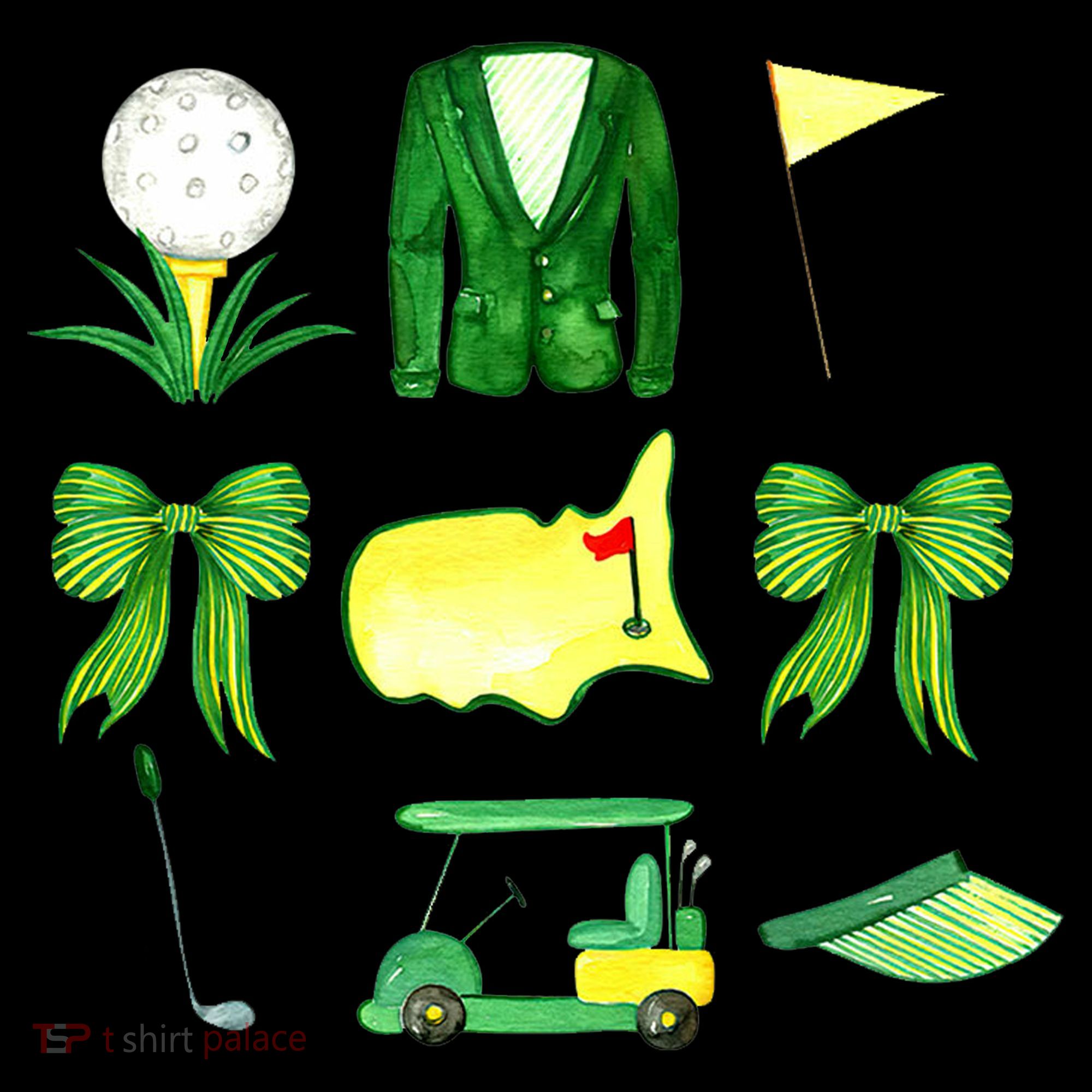 Coquette Bow Masters Golf Tournament Golfing Mousepad