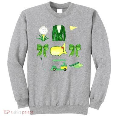 Coquette Bow Masters Golf Tournament Golfing Sweatshirt