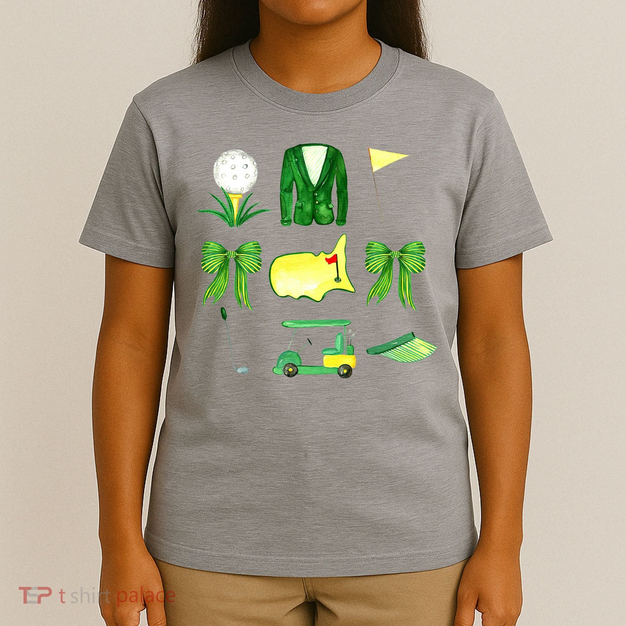 Coquette Bow Masters Golf Tournament Golfing T-Shirt