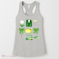 Coquette Bow Masters Golf Tournament Golfing Women's Tank Top thumb 0