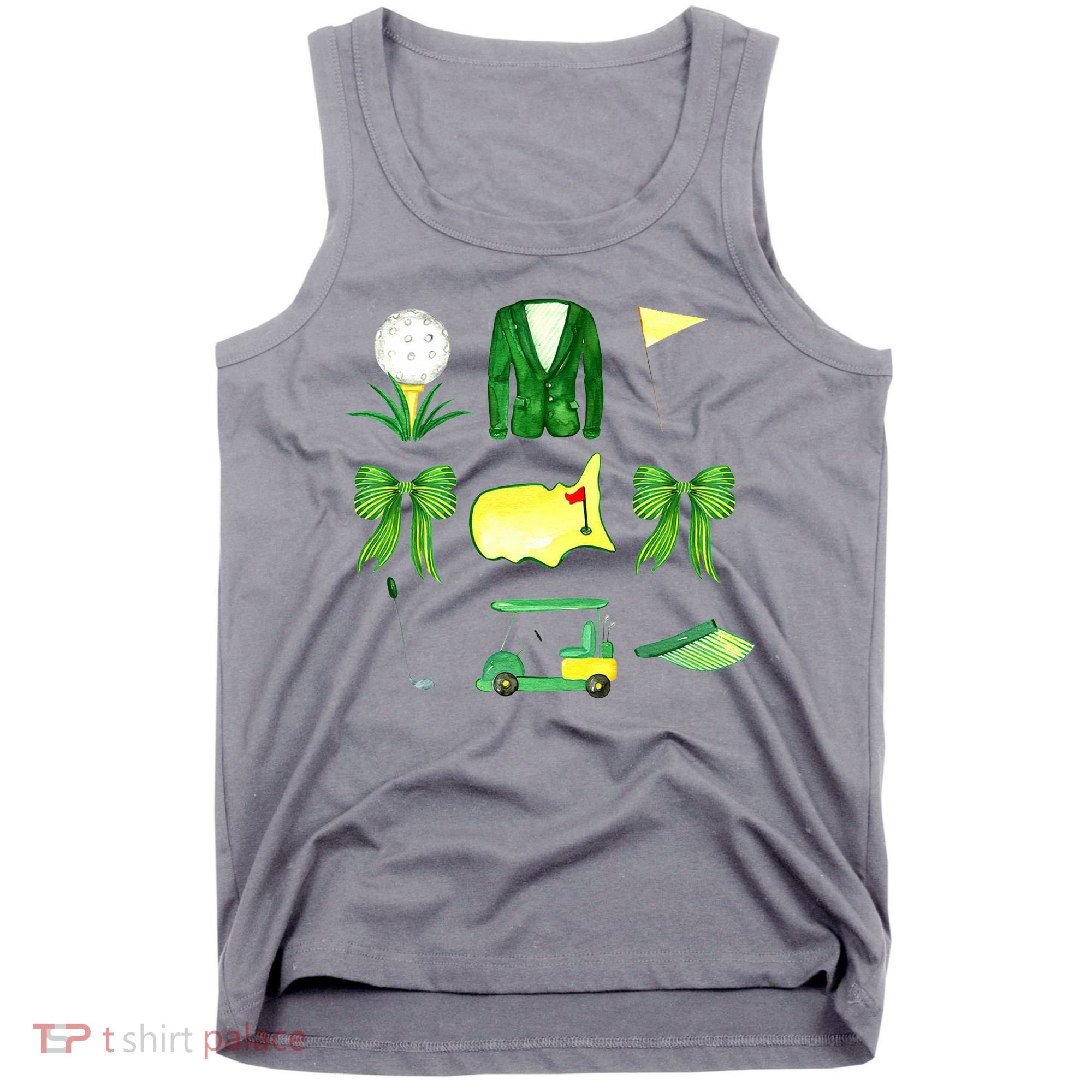 Coquette Bow Masters Golf Tournament Golfing Tank Top