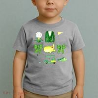 Coquette Bow Masters Golf Tournament Golfing Toddler T-Shirt thumb 2