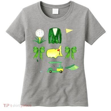 Coquette Bow Masters Golf Tournament Golfing Women's T-Shirt