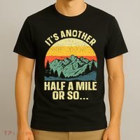 Camping Backpacking Mountain Hiker Gift Funny Hiking T-Shirt thumb 3