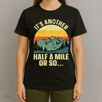 Camping Backpacking Mountain Hiker Gift Funny Hiking T-Shirt thumb 4