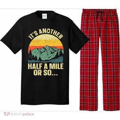 Camping Backpacking Mountain Hiker Gift Funny Hiking Pajama Set
