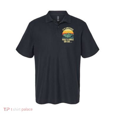Camping Backpacking Mountain Hiker Gift Funny Hiking Polo
