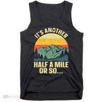Camping Backpacking Mountain Hiker Gift Funny Hiking Tank Top thumb 0