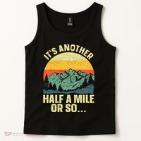 Camping Backpacking Mountain Hiker Gift Funny Hiking Tank Top thumb 2