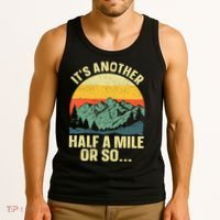 Camping Backpacking Mountain Hiker Gift Funny Hiking Tank Top thumb 3
