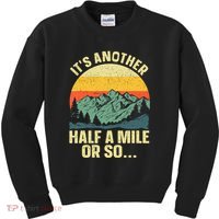 Camping Backpacking Mountain Hiker Gift Funny Hiking Kids Sweatshirt thumb 0