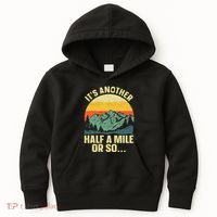 Camping Backpacking Mountain Hiker Gift Funny Hiking Kids Hoodie thumb 0