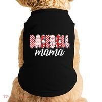 Cute Baseball Mama Doggie Tank thumb 0