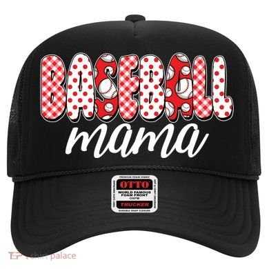 Cute Baseball Mama Hat