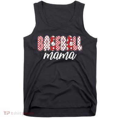Cute Baseball Mama Tank Top