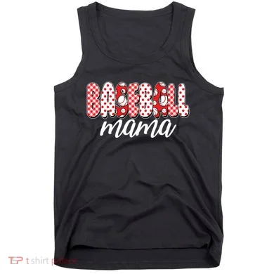 Cute Baseball Mama Tank Top