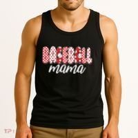 Cute Baseball Mama Tank Top thumb 3