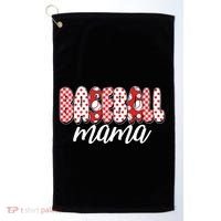 Cute Baseball Mama Golf Towel thumb 0