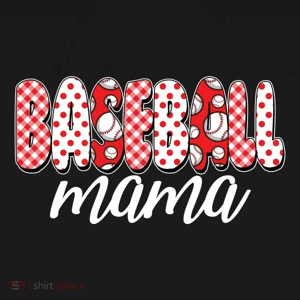 Cute Baseball Mama Toddler T-Shirt
