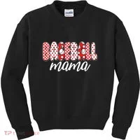 Cute Baseball Mama Kids Sweatshirt thumb 0