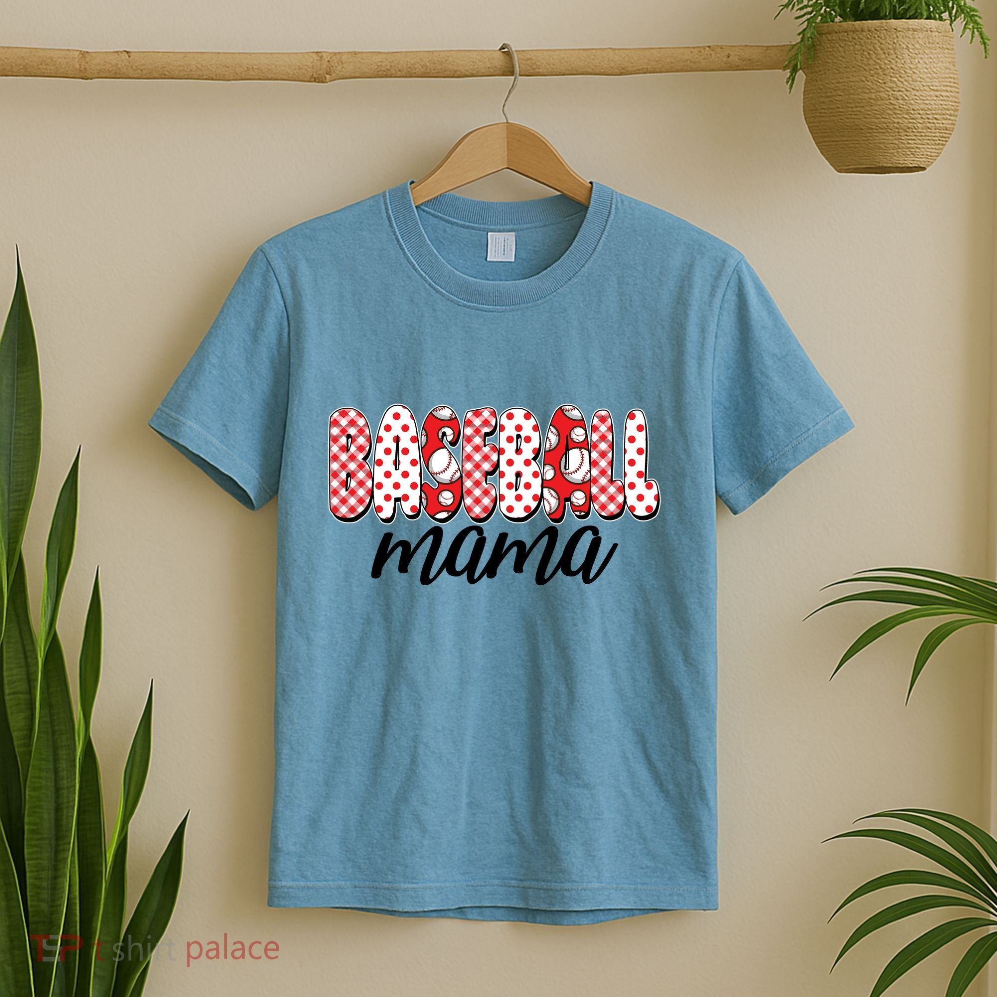 Cute Baseball Mama T-Shirt