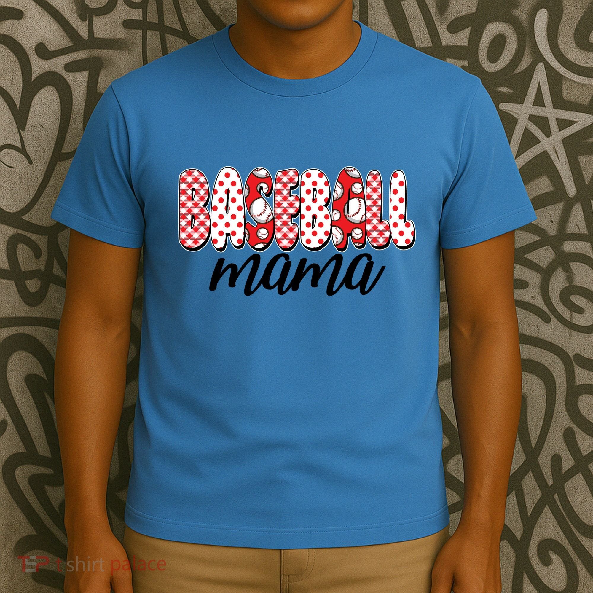 Cute Baseball Mama T-Shirt