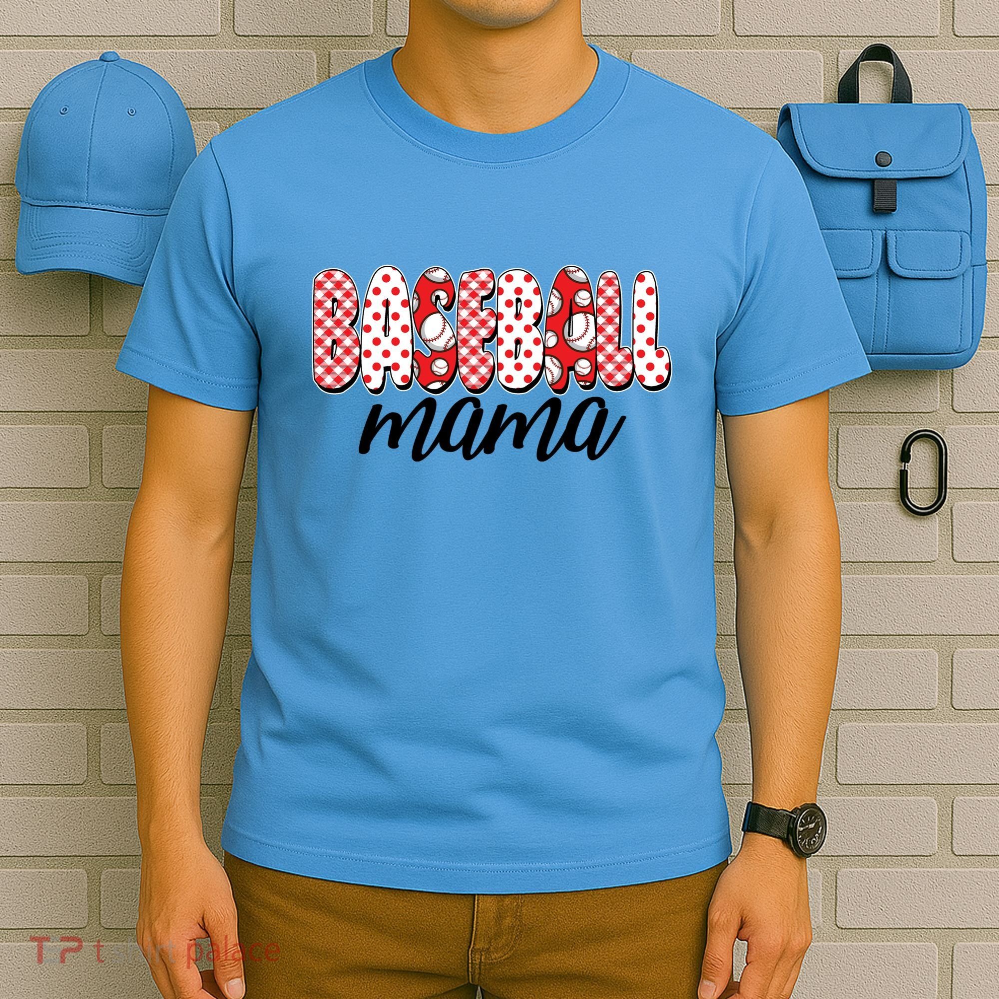 Cute Baseball Mama T-Shirt