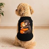 Cute Baby Monkey Punch Plush Hugging Doggie Tank thumb 2