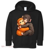 Cute Baby Monkey Punch Plush Hugging Toddler Hoodie thumb 0