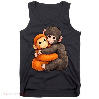 Cute Baby Monkey Punch Plush Hugging Tank Top