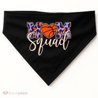 Cute Basketball Mom Squad USA-Made Doggie Bandana thumb 0