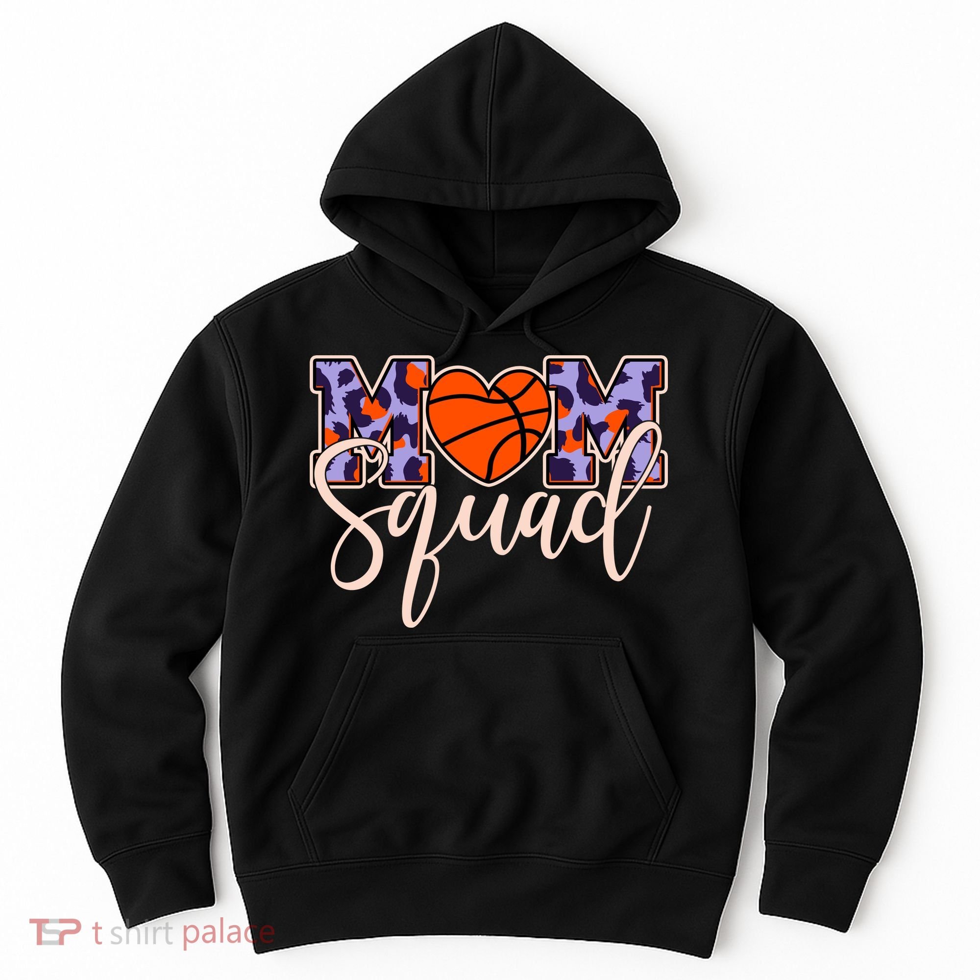 Cute Basketball Mom Squad Hoodie