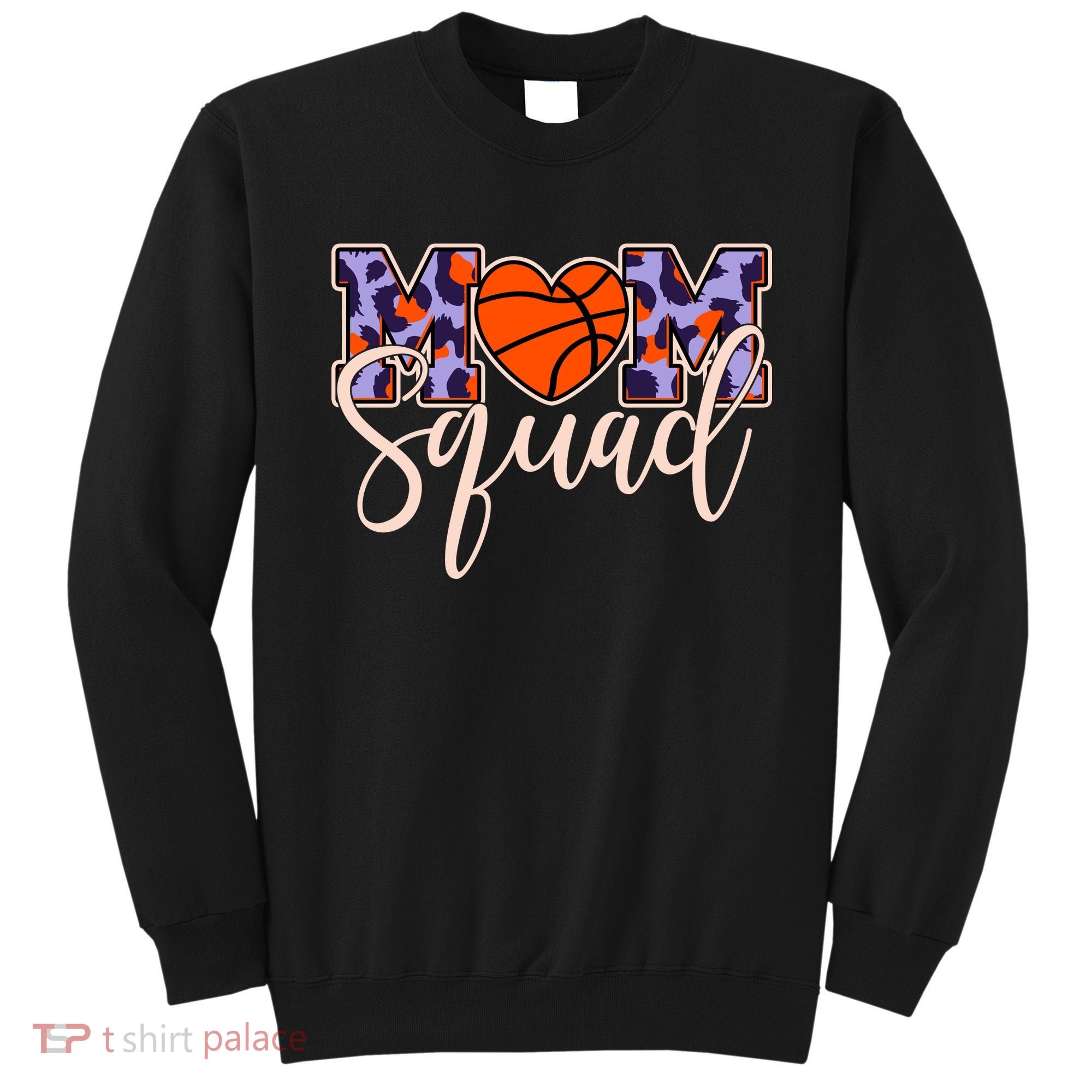Cute Basketball Mom Squad Sweatshirt