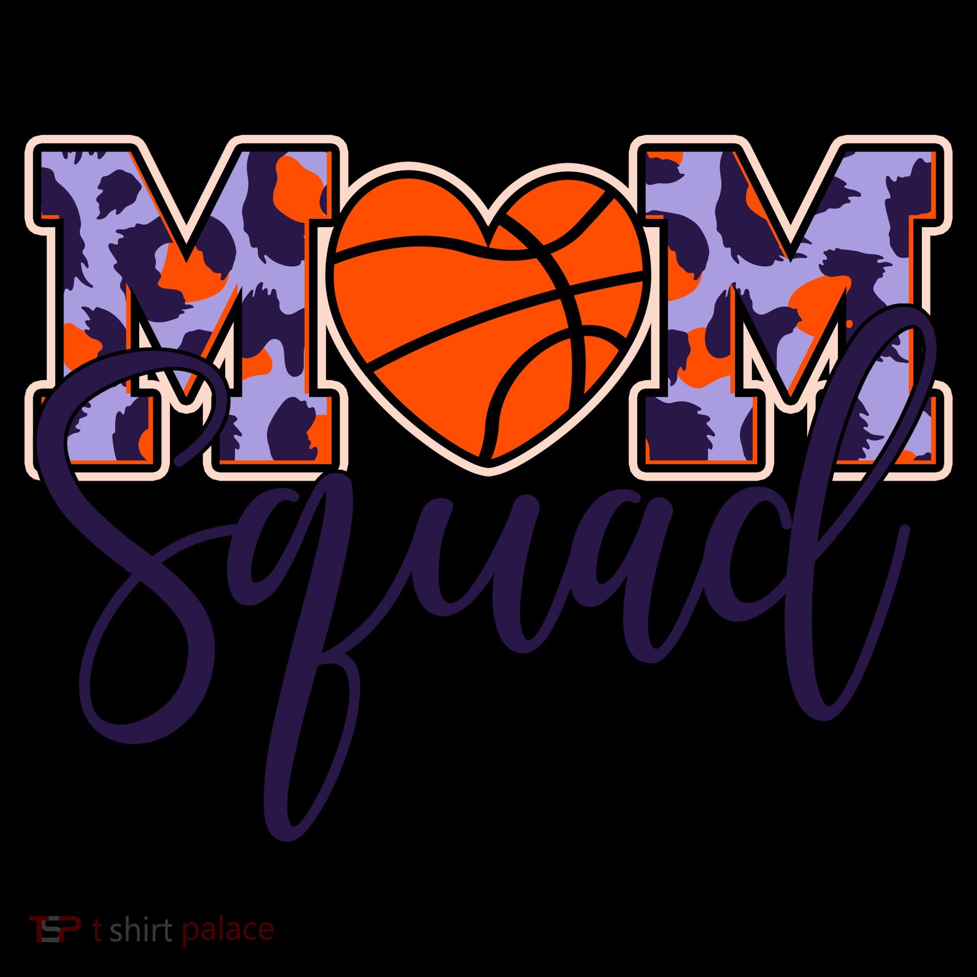 Cute Basketball Mom Squad Coffee Mug