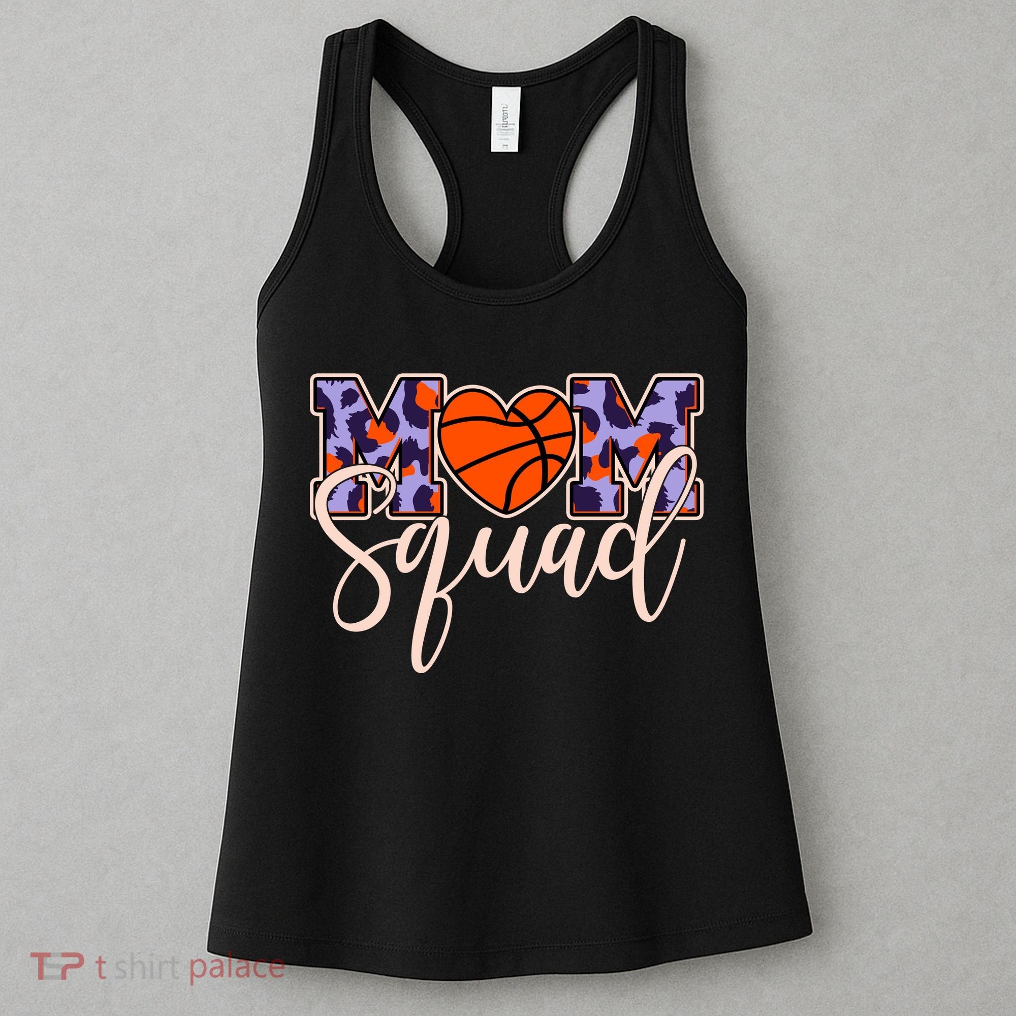 Cute Basketball Mom Squad Women's Tank Top