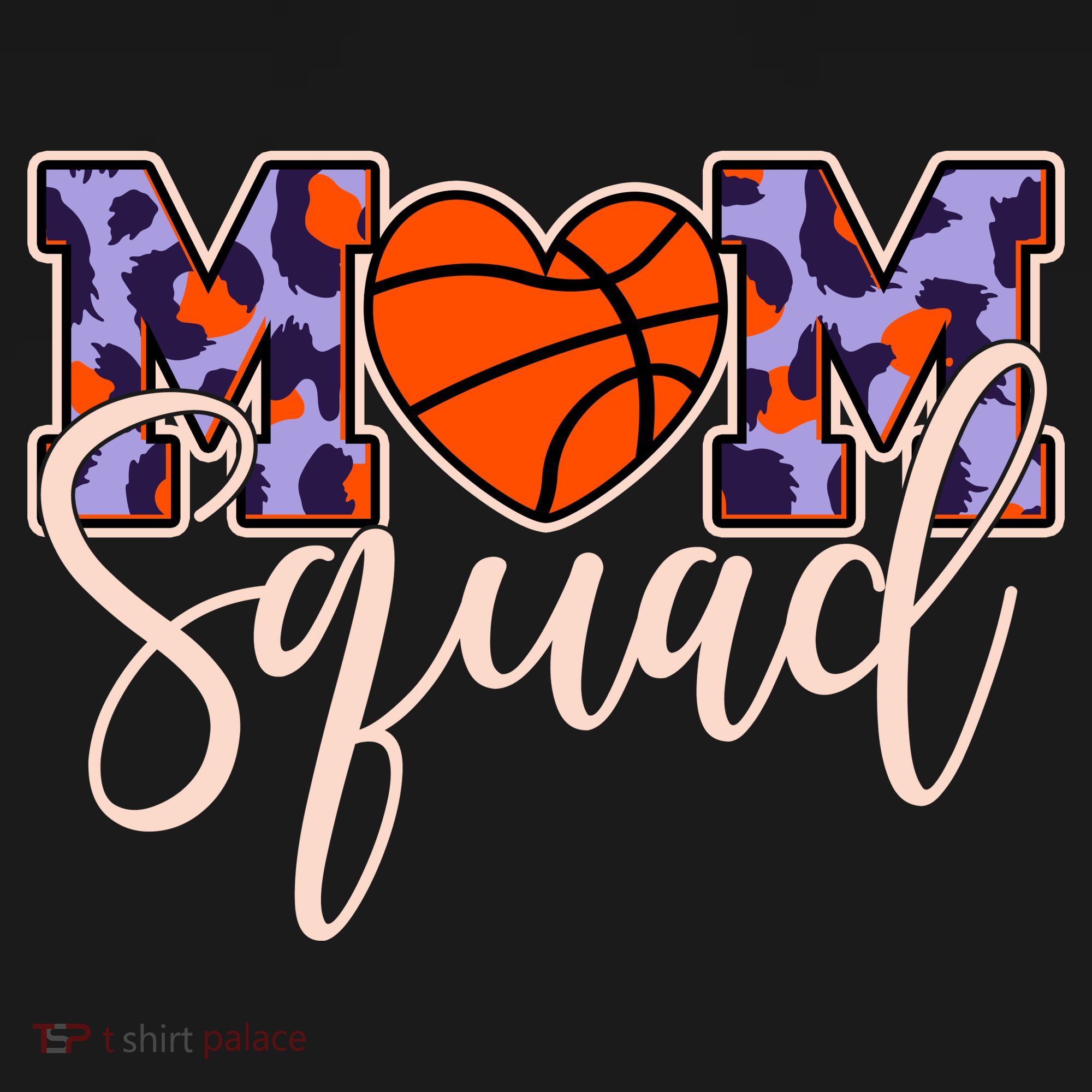 Cute Basketball Mom Squad Tank Top