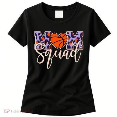 Cute Basketball Mom Squad Women's T-Shirt