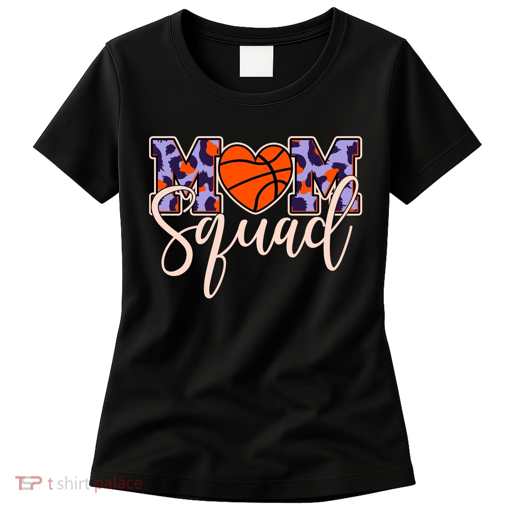 Cute Basketball Mom Squad Women's T-Shirt