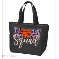 Cute Basketball Mom Squad Tote Bag thumb 3