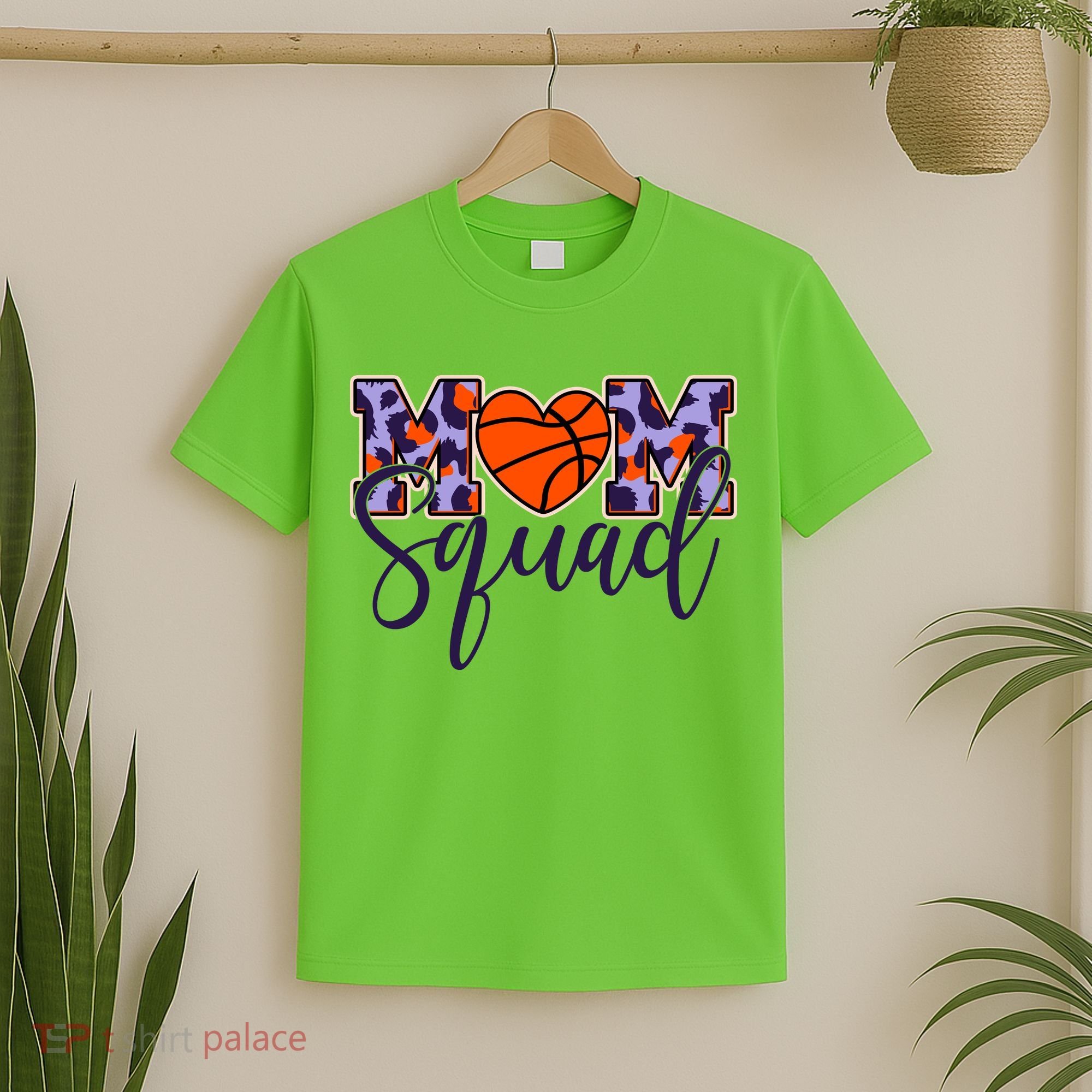 Cute Basketball Mom Squad T-Shirt