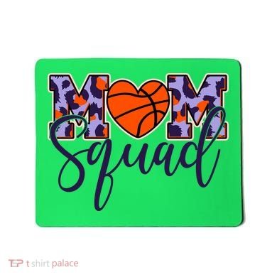 Cute Basketball Mom Squad Mousepad