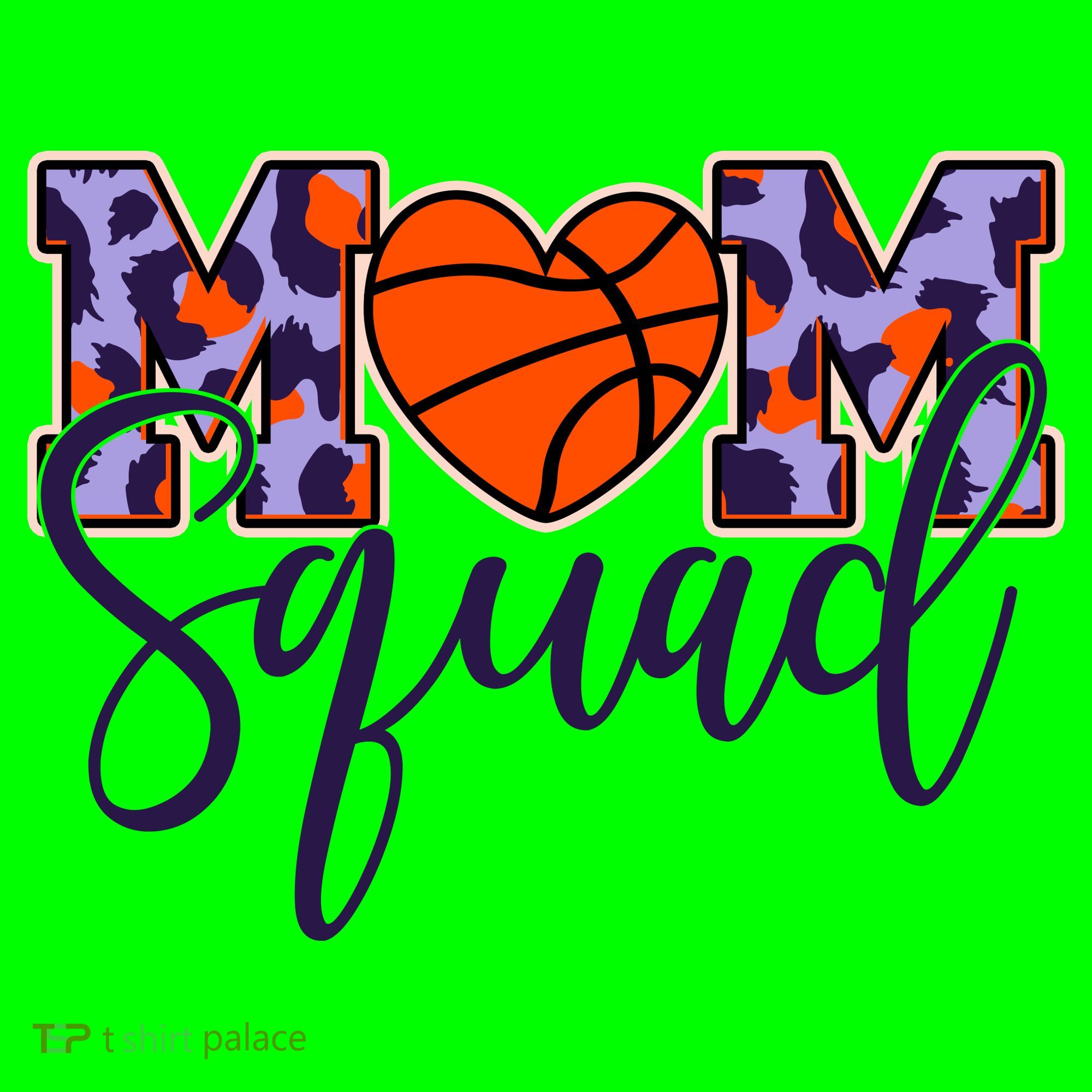 Cute Basketball Mom Squad Mousepad