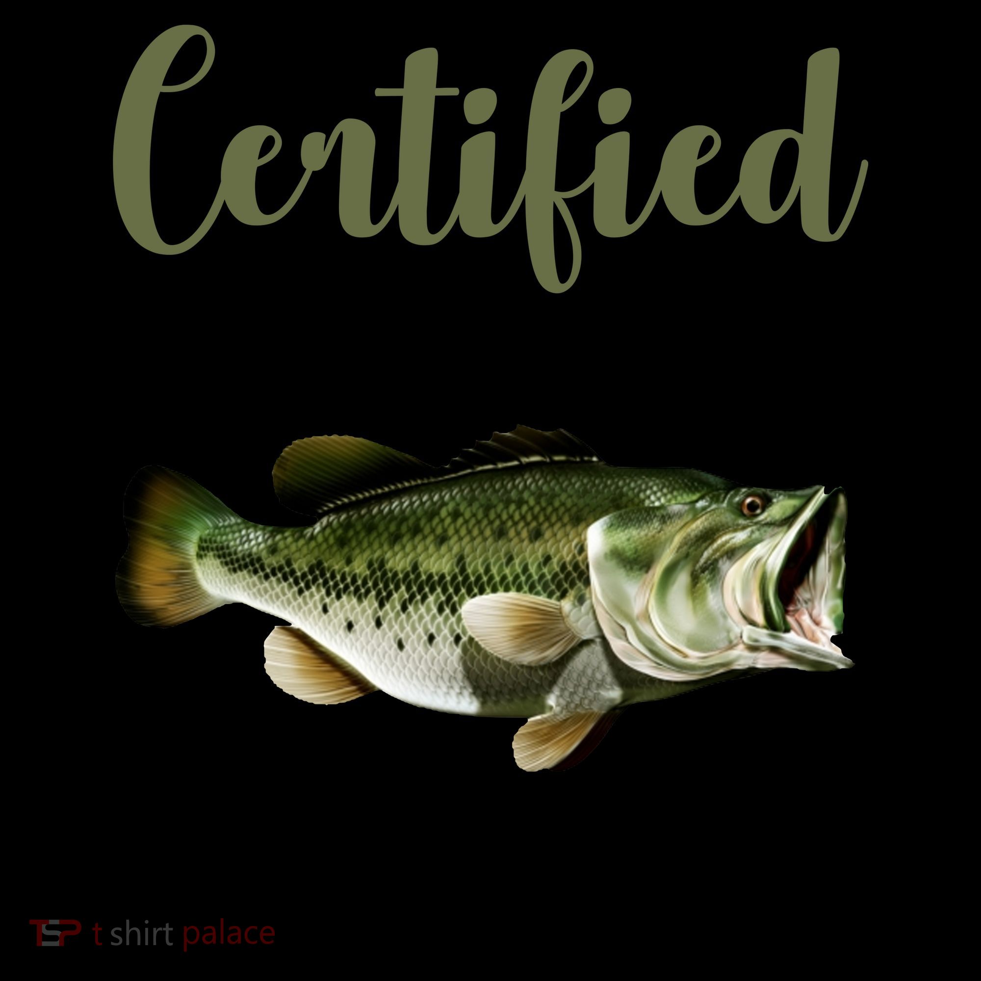 Certified Bass Man Fisherman Coffee Mug