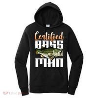 Certified Bass Man Fisherman Women's Hoodie thumb 0