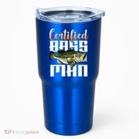 Certified Bass Man Fisherman Tumbler thumb 0